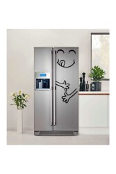 Acıkan Buzdolabı Sticker - Walldeco