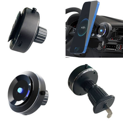 Araç İçi Wireless Şarjlı Telefon Standı - 1