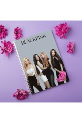 Blackpink-2 Ahşap Kapaklı Mdf Defter Çizgisiz - Walldeco