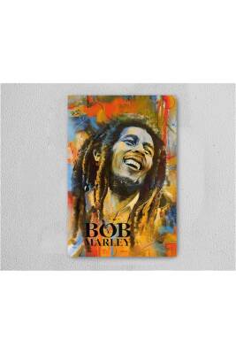 Bob Marley 2 Retro Vintage Ahşap Poster Tablo - 1
