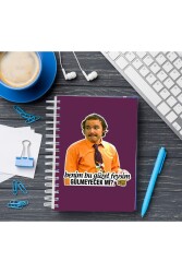 Burhan Altıntop Tasarım Ahşap Kapaklı Mdf Defter Çizgisiz - Walldeco