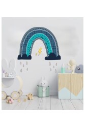 Çocuk Odası Iskandinav Gökkuşağı Duvar Sticker Seti - Walldeco