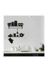 Duvar Sticker - Mutfak Gereçleri -stc0234 60x80 Cm - Walldeco