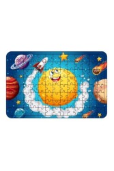 Gezegenler 104 Parça Ahşap Çocuk Puzzle - Walldeco