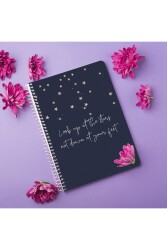 Küçük Prens Ahşap Kapak Mdf Defter Çizgisiz - Walldeco