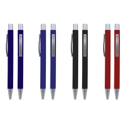 Metal Rubber Tükenmez Kalem - ILPEN