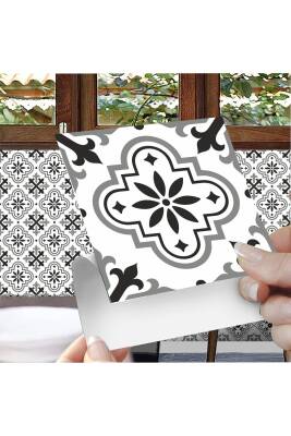 Muftak Banyo Fayans Kaplama Duvar Dekorasyon Sticker Folyo 30 Adet 15x15cm - 1