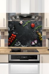 Ocak Arkası Fon Kendinden Yapışkan Folyo Stıcker - 