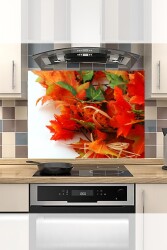 Ocak Arkası Fon Kendinden Yapışkan Folyo Stıcker - 