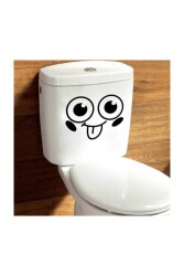 Sevimli Klozet Kapağı Stickerı - Walldeco