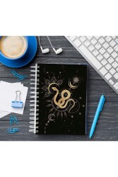 Spirütüel Tasarım Ahşap Kapaklı Mdf Defter Çizgisiz - Walldeco