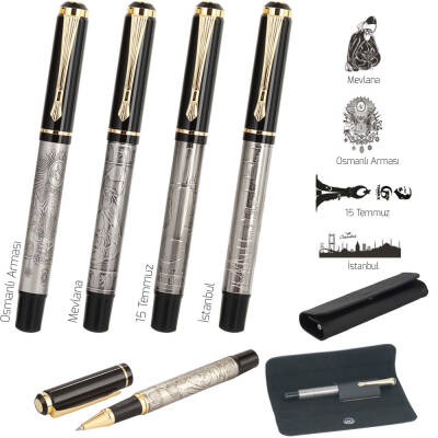 Tekli Kabartma Roller Kalem Seti - 1