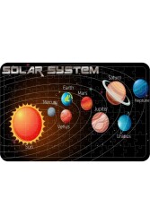 Uzay 104 Parça Ahşap Çocuk Puzzle - Walldeco